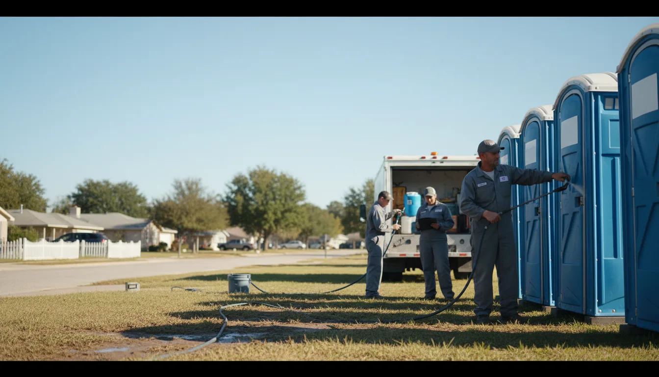 Long-Term Portable Toilet Rental in Dexter, OR near me